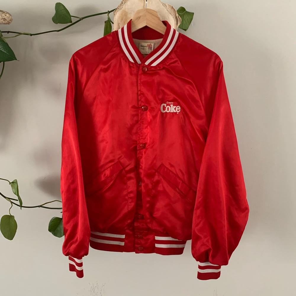 Vintage Coca-Cola Satin Jacket 🥤